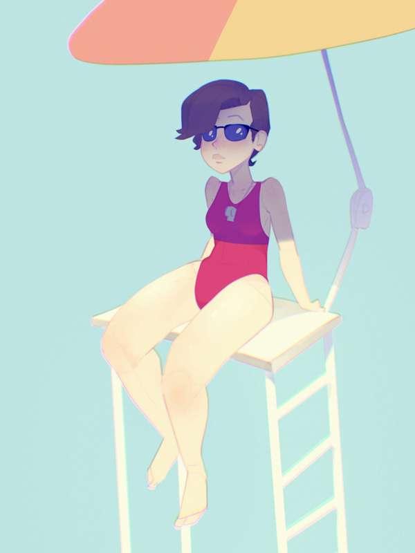 Lifeguard Krispy!