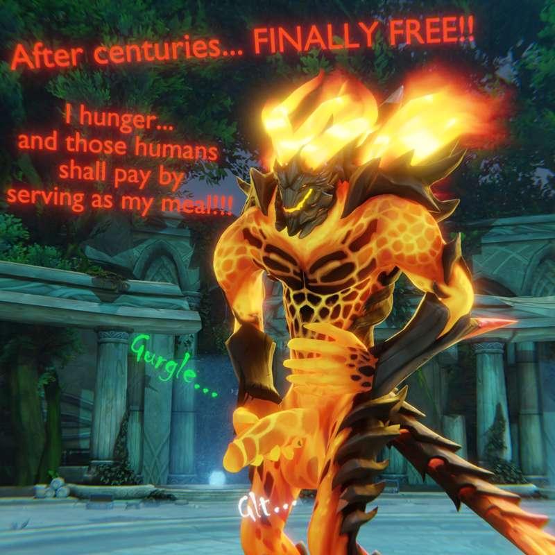 Feast in flames