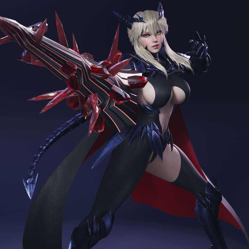 Artoria Lancer Alter - Project Complete!