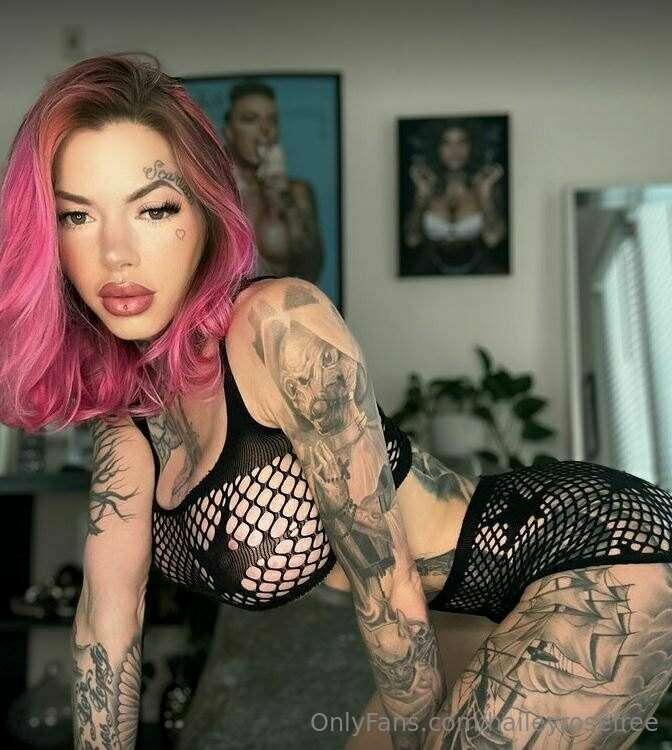 This tattood GODDESS is a stunner that you don't want to mis..