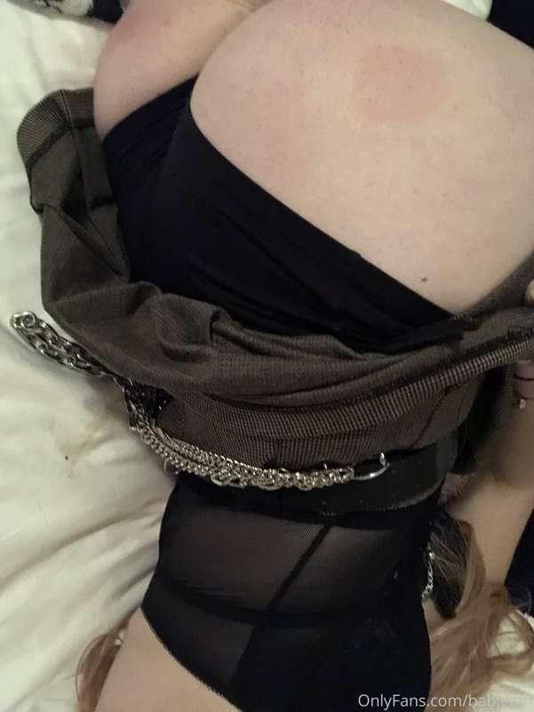 Little booties matter too ! (Ignore the mess on the counter ..