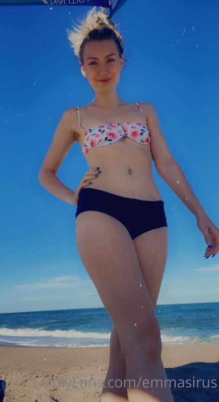 Decided to go to the beach today for the first time this sum..