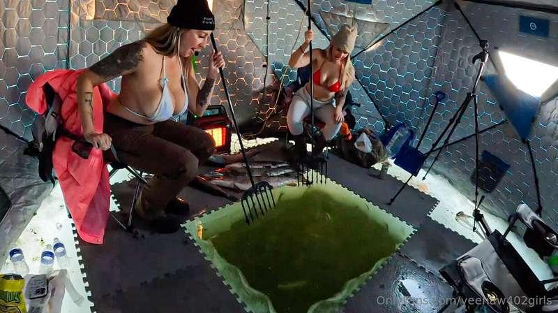 Who liked our bikini spearing!? Should we do another😏😜 @clas..