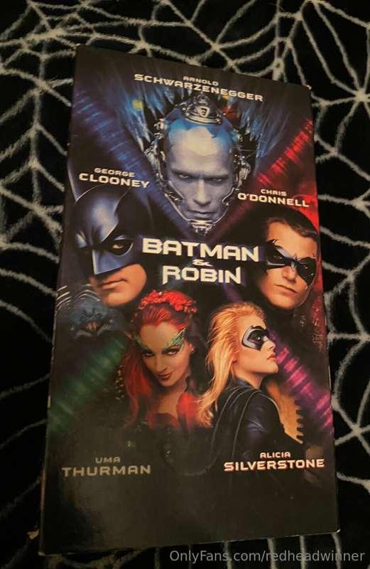 I bought a Batman & Robin VHS today at a yard sale for 25 ce..