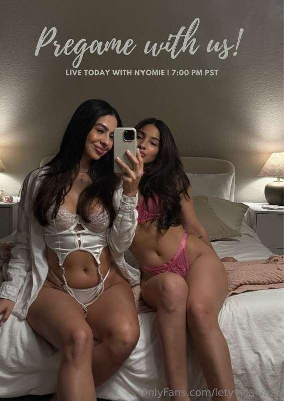 Going Live Later with @nybby ! See you 🤍