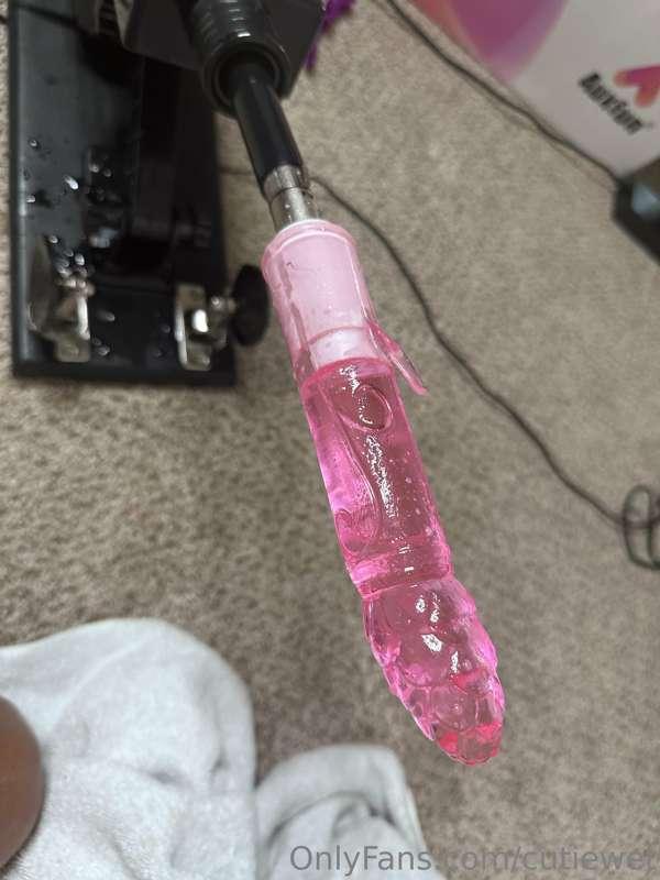 WHEW I used sex machine • I squirted two times 😝😝💦🔥 { turned..