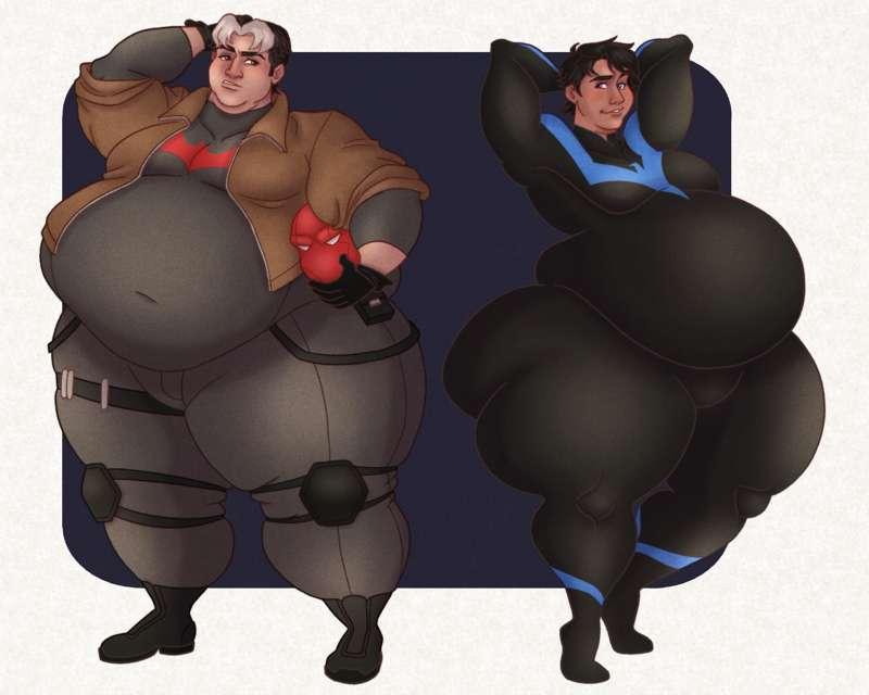Art - Chonky Bat bros