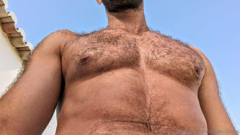 These hairy pecs need to be taken care of