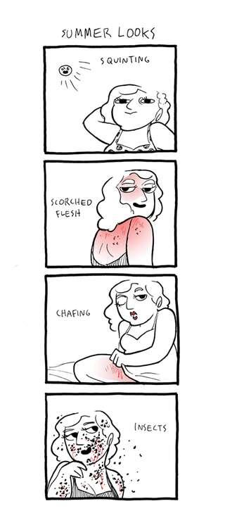 Mini Comic #21! Summer Looks