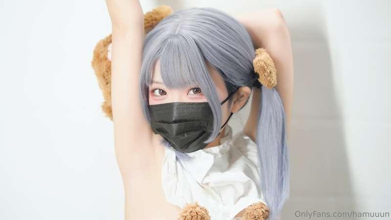 Cute Bear Costume Play ROM🐻💕about 24min videos and so many p..
