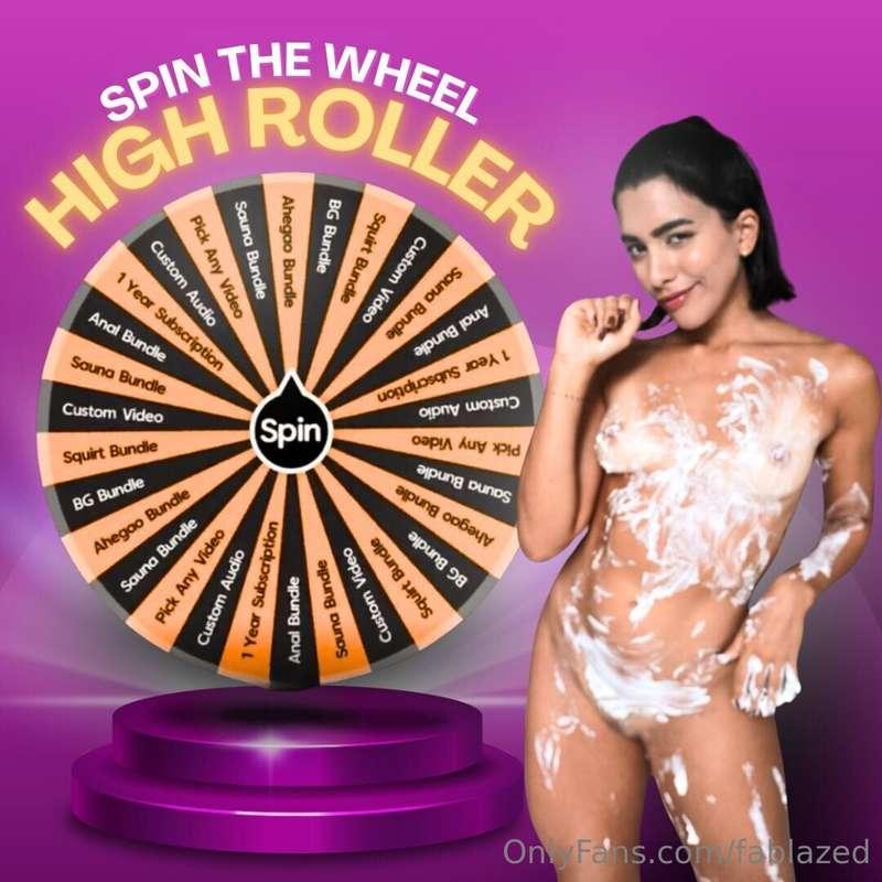 💥 HIGH ROLLER - SPIN TO WIN 💥Think you can handle it? 😈 Spin..