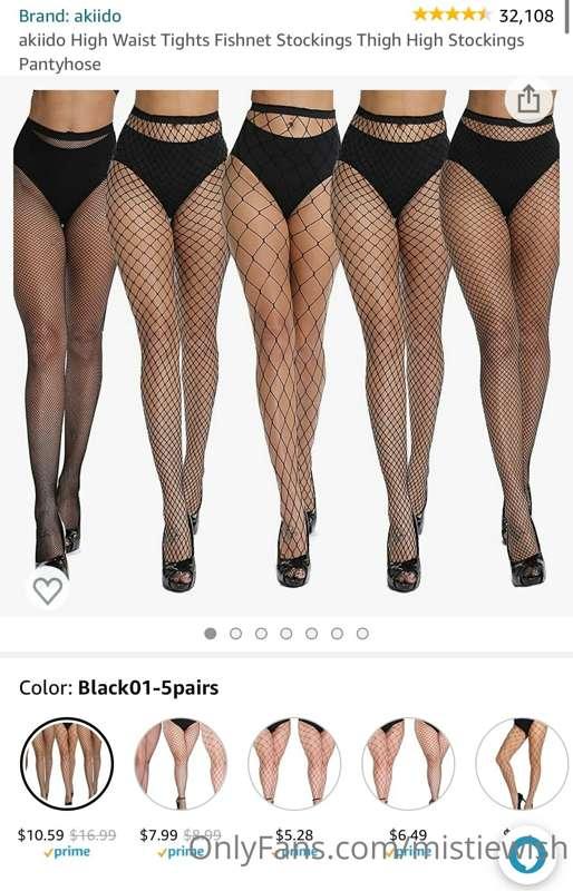 Buy me some cute stockings 🥺 Tip me the money for them and y..