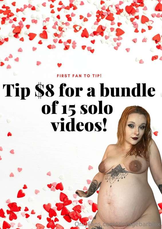 5 FANS ONLY!Tip just $8 and get a MASSIVE bundle of FULL-LEN..