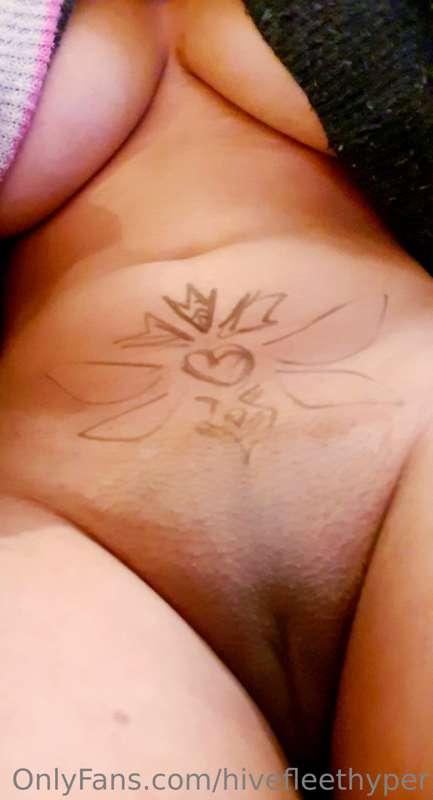 I'm thinking about getting a Tyranid  themed womb tattoo. I ..
