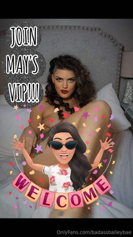 JOIN MAY'S VIP NOW and get added to the rest of this months ..