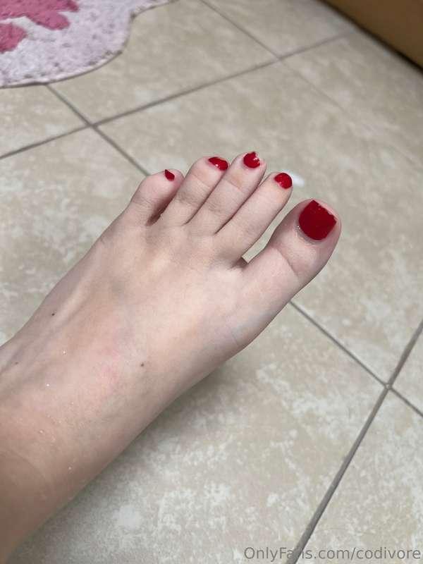 I need a pedicure… What color should I paint my toenails?