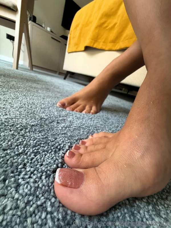 I absolutely adore the sensation of my soles gliding across ..