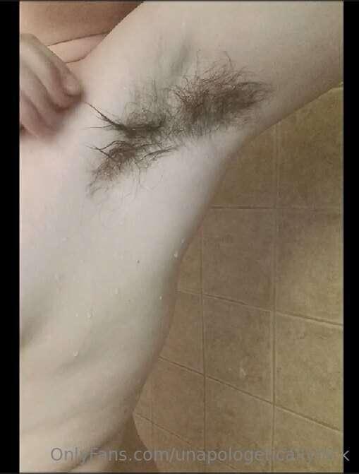 Shower video! No soap. Just water running down my hairy nake..