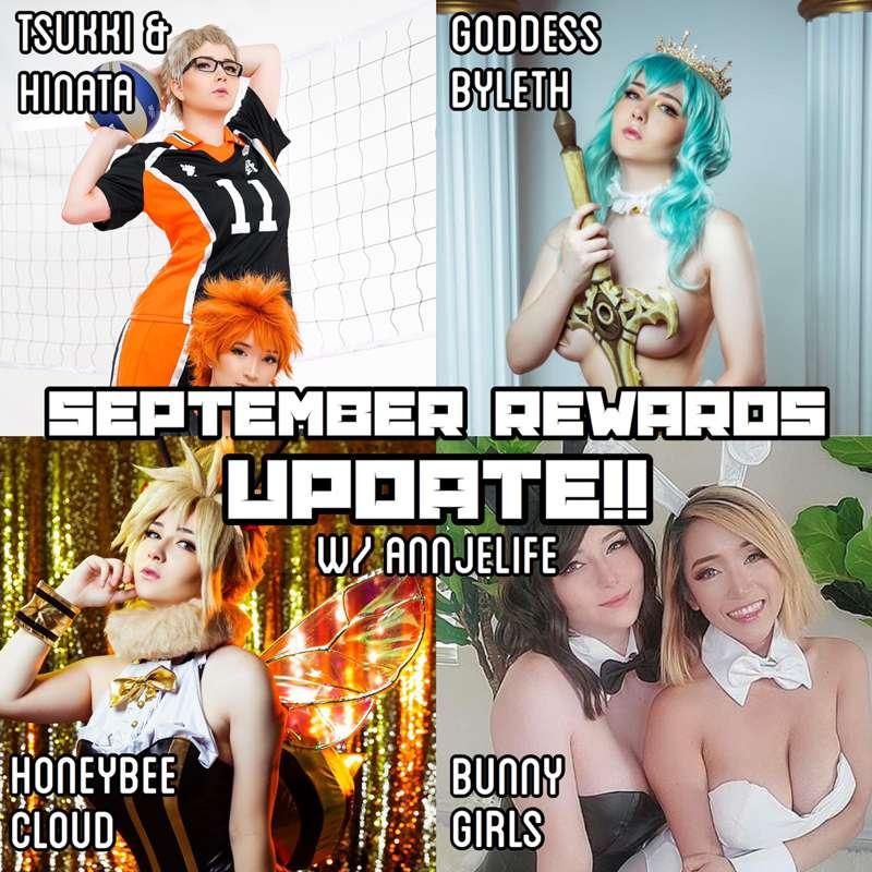 SEPTEMBER UPDATE!! 