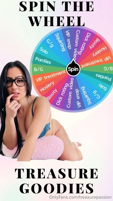 It’s that time for a NEW SPIN✨✨1 Spin = $16✨2 Spin = $26✨3 S..