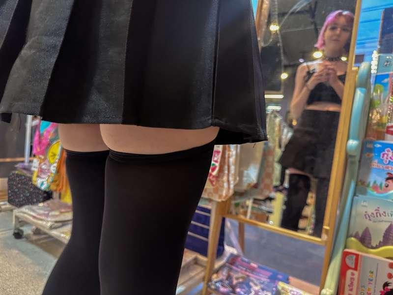 pov: you’re spying on me

#fyp #stockings #thighs #young #natural #gfe #legs #pov #altgirl