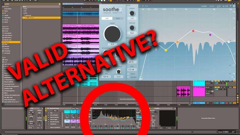 re-building soothe & it's sidechain feature with Ableton stock devices