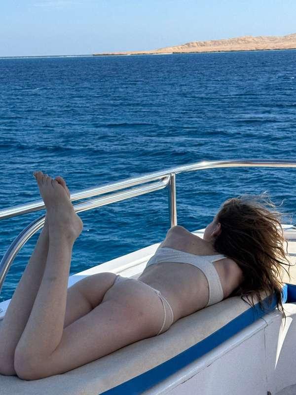 The ocean is my passion, its gentle waves embrace me just li..