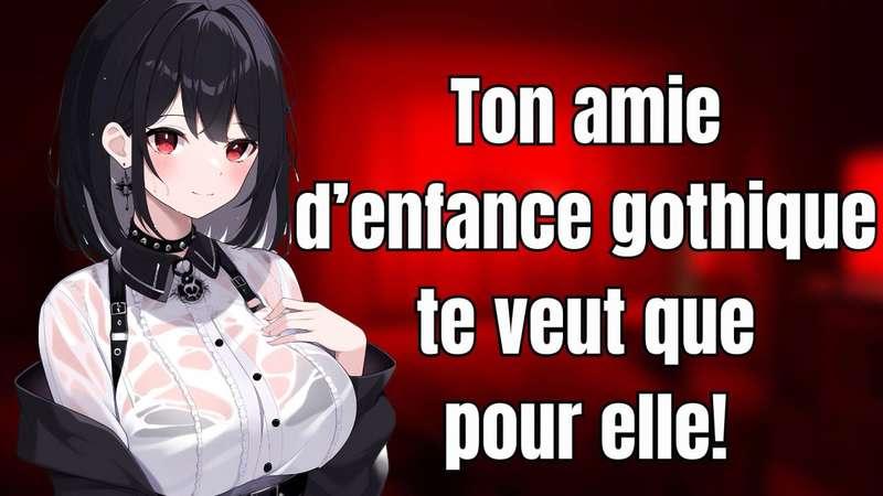 [ Exclusivité Patreon NSFW ] Ton amie d'enfance gothique te veut que pour elle!