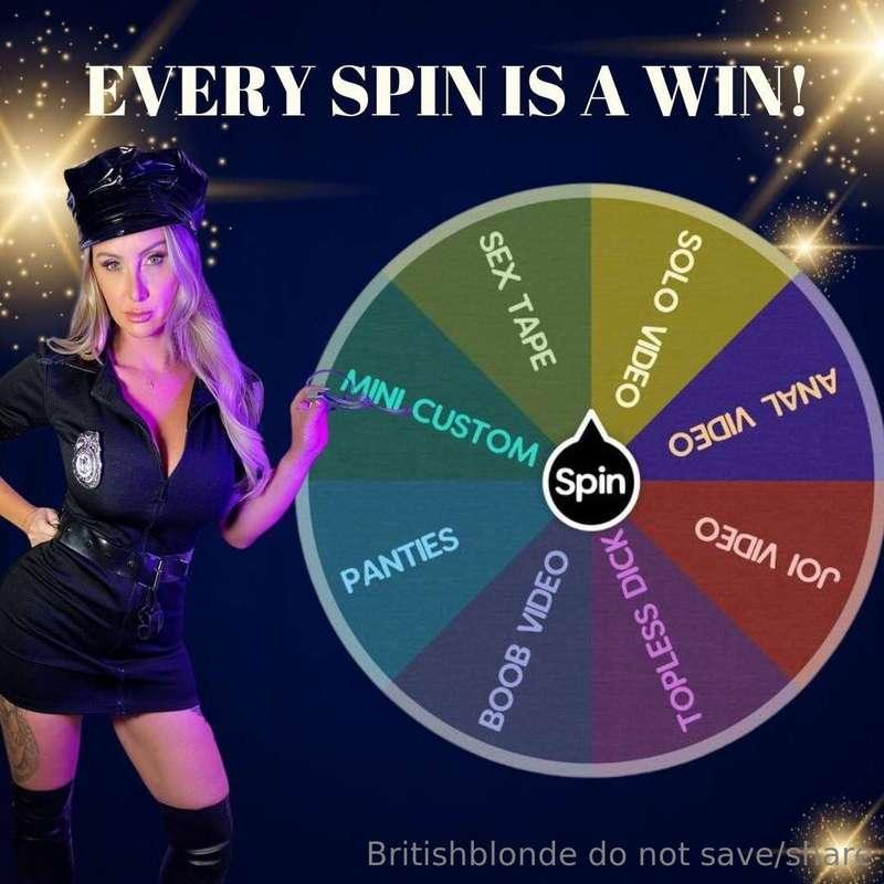 Feeling lucky? Have a go on my naughty AUTUMN 🍂 spin the whe..