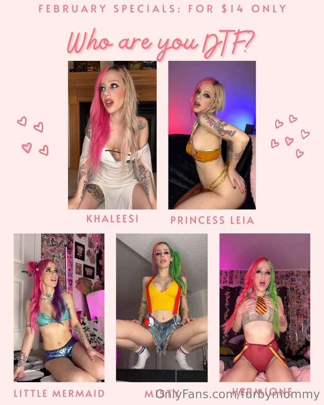 **FEBRUARY SPECIALS ARE FINALLY HERE** 💕  all I wish for val..