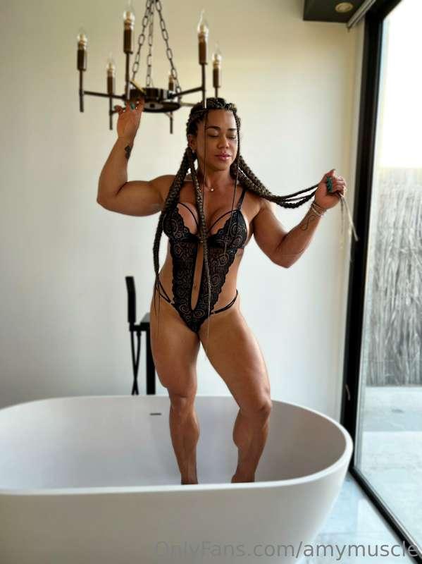 Getting ready for a bath, but I need you to get me dirty fir..