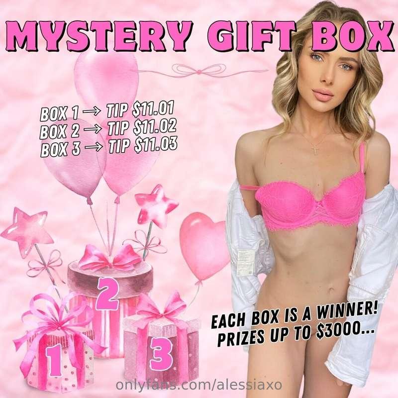 𝗠𝗬𝗦𝗧𝗘𝗥𝗬 𝗚𝗜𝗙𝗧 𝗕𝗢𝗫 🔥🎁Only for my TRUE fans… are you ready to w..