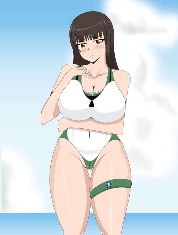 Nishizumi Swimsuit