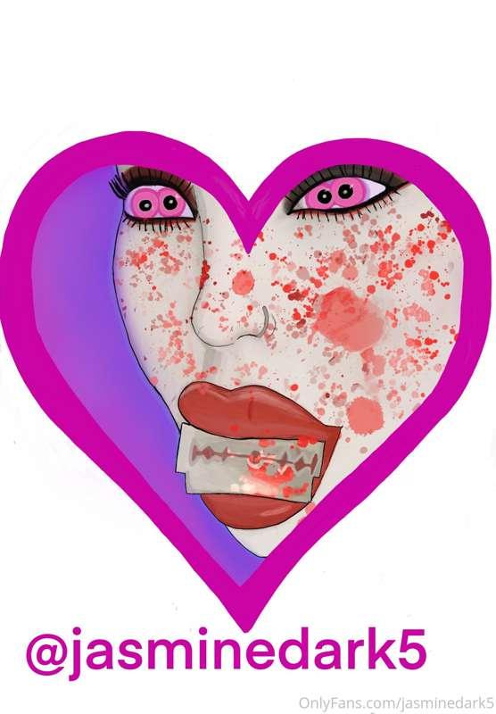 My first art piece completed that is part of my succubus ser..