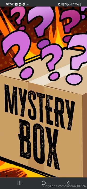 Want to open.my mystery box, and get a reward? Just tip $5 a..