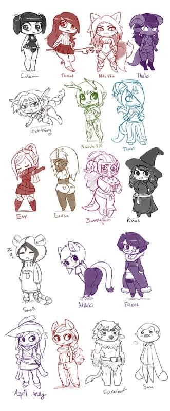 5-25-2018 patreon sketches