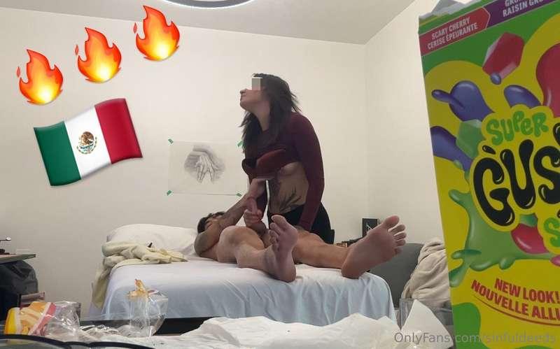 Legit Mexican RMT Giving into Asian Monster Cock 2nd Appoint..