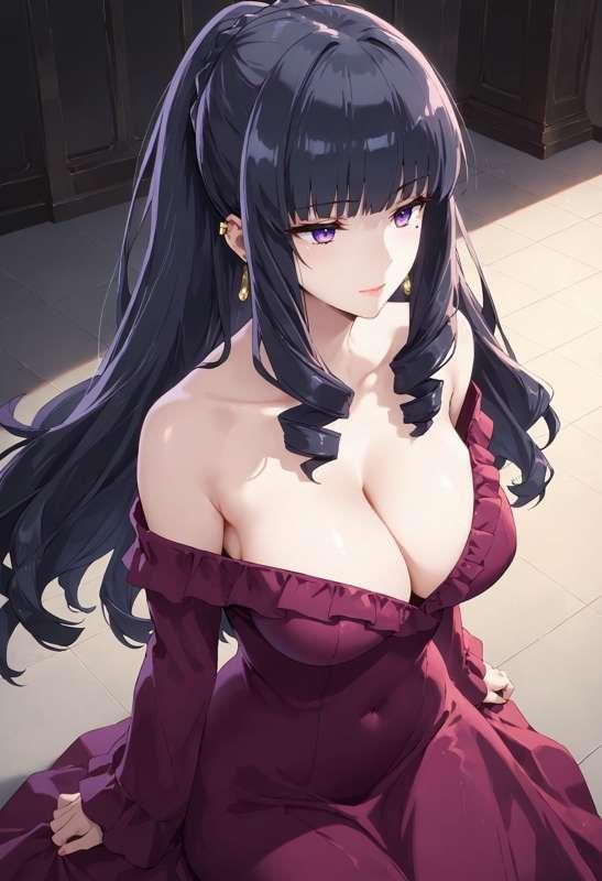 【標準プラン】四葉真夜がウエディングランジェリーで師族会議(R18)に出席する話　73枚(zip, pdf有り)