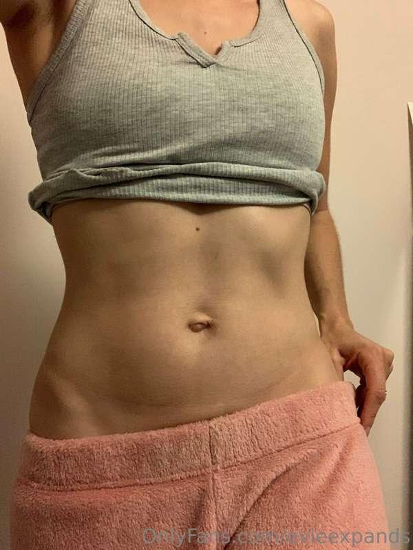 This morning I had great abs, but then I ate a big lunch and..