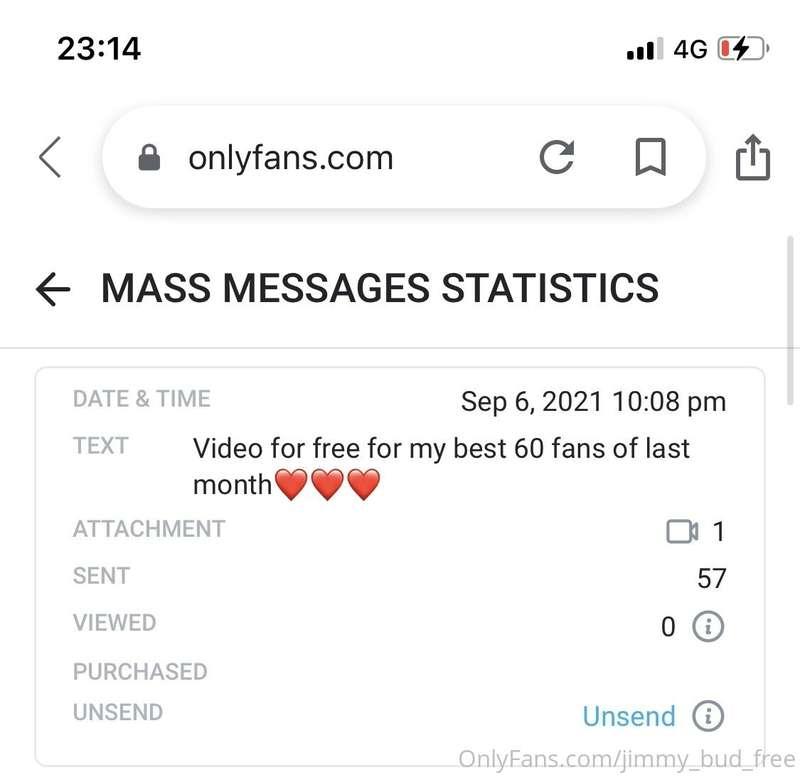 All months i send a special video for free for my best fans ..