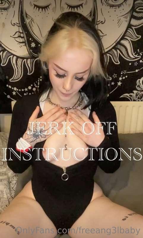 Will you follow my jerk off instructions and cum for me?💦