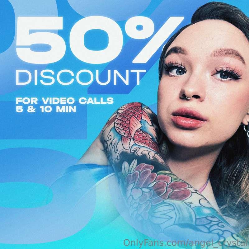 HUGE DISCOUNTS ON VIDEO CALL! 😱  Honey, don't miss the oppor..