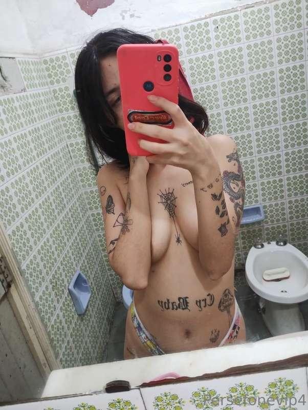 Before bathing💦