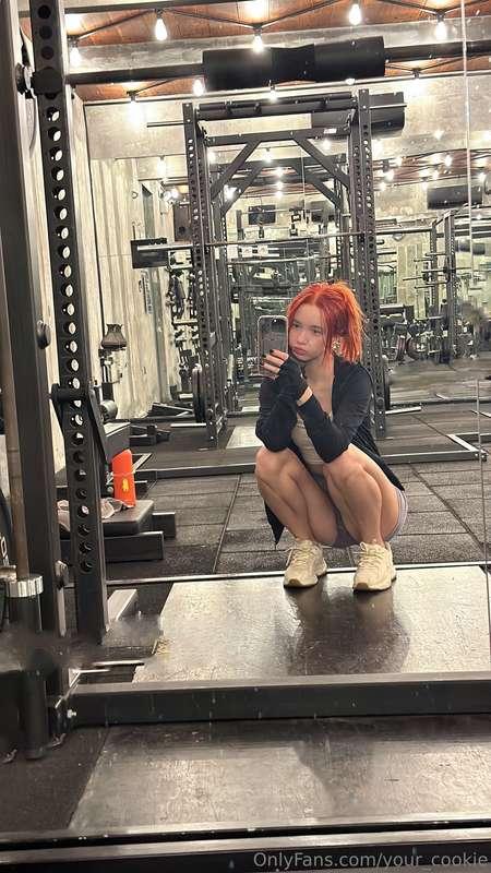 I go to the gym to make you feel good about your body. it's ..