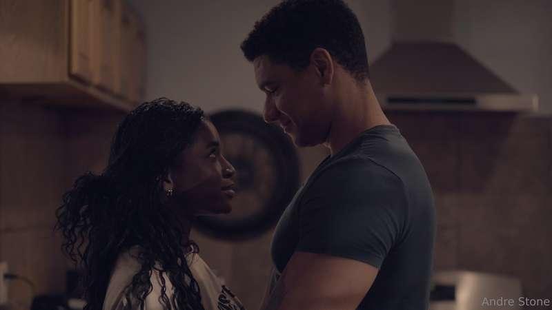 A beautifully shot intimate portrait of a couple in love. Ch..