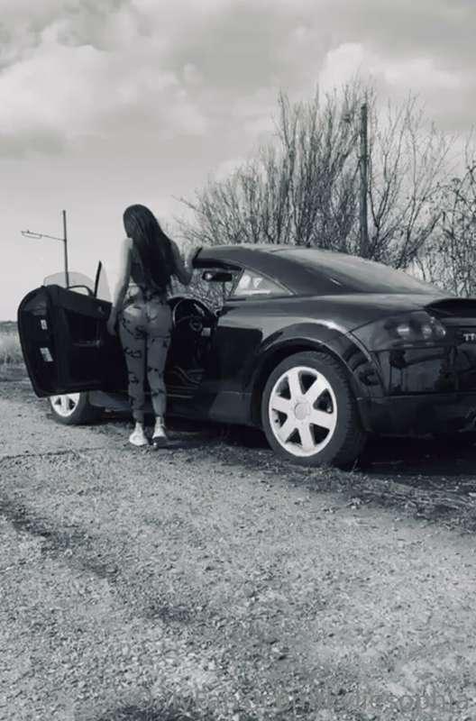 Come and let's do something in my car. 😈
