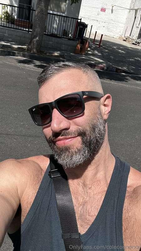 I took this selfie for you guys during my afternoon walk for..
