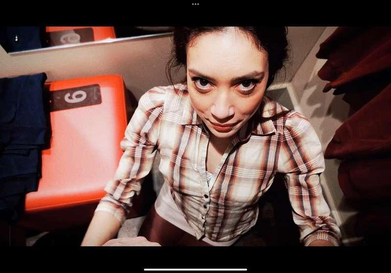 Should I post my changing-room blowjob video?