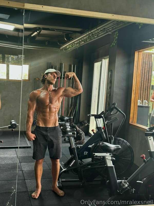 Kinda exhausted after this workout.. But test is flying high..