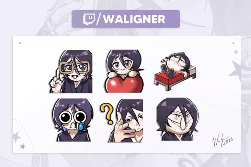 Stickers Rukia